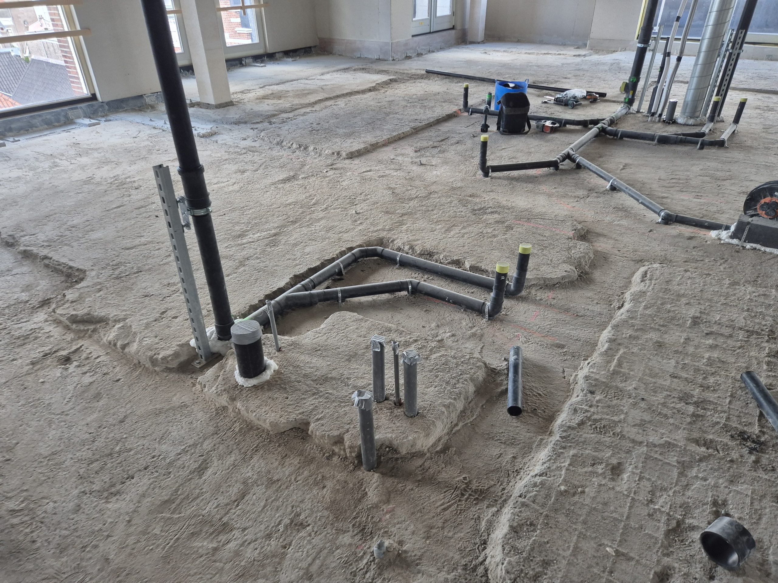 Project in het centrum van Haarlem door Installaties Pawluk