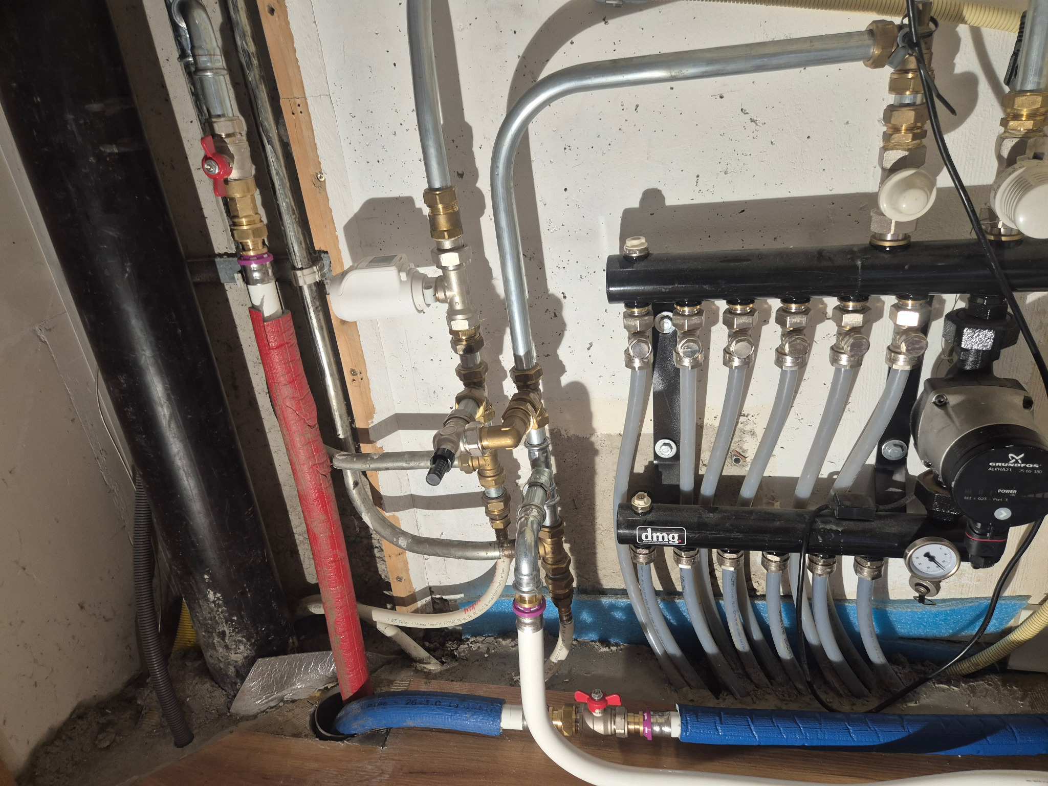 Aansluitingen van eenwarmtepomp door Installaties Pawluk