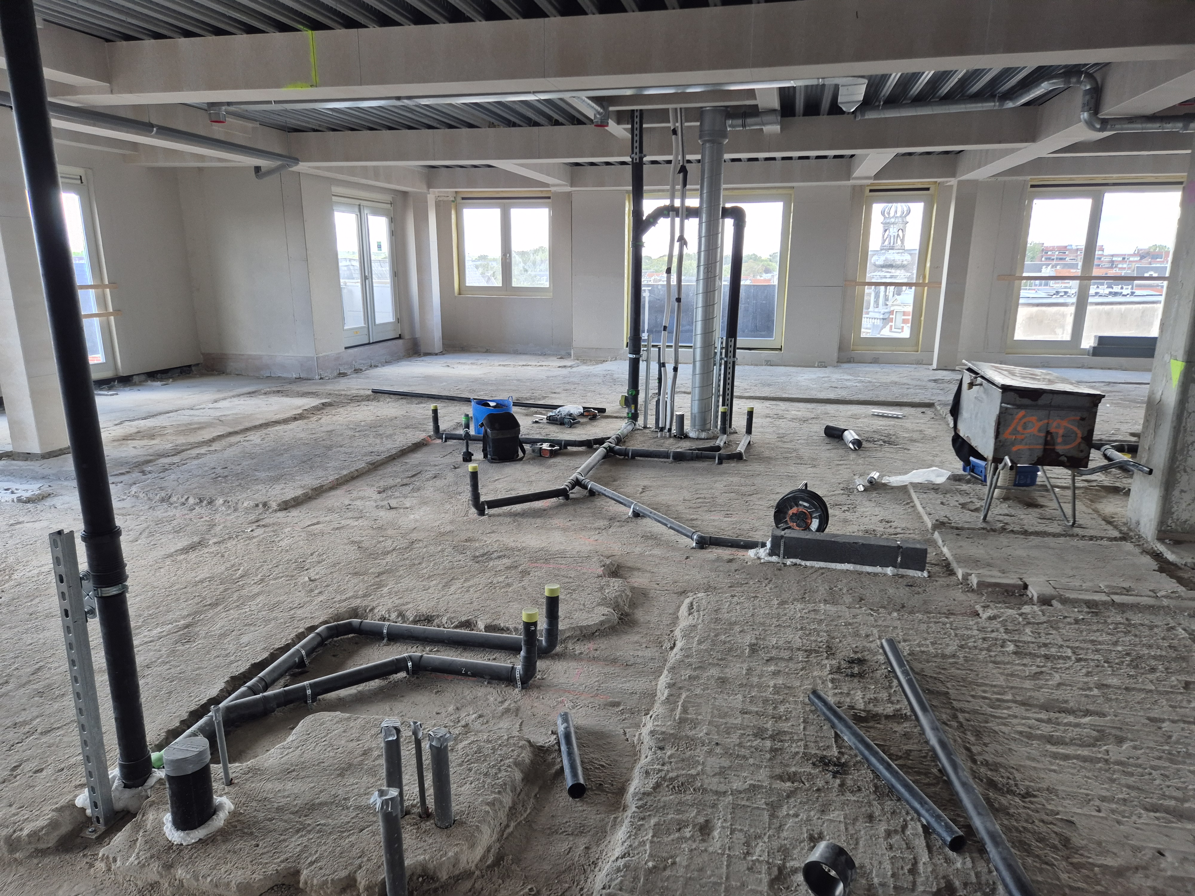 Project in het centrum van Haarlem door Installaties Pawluk